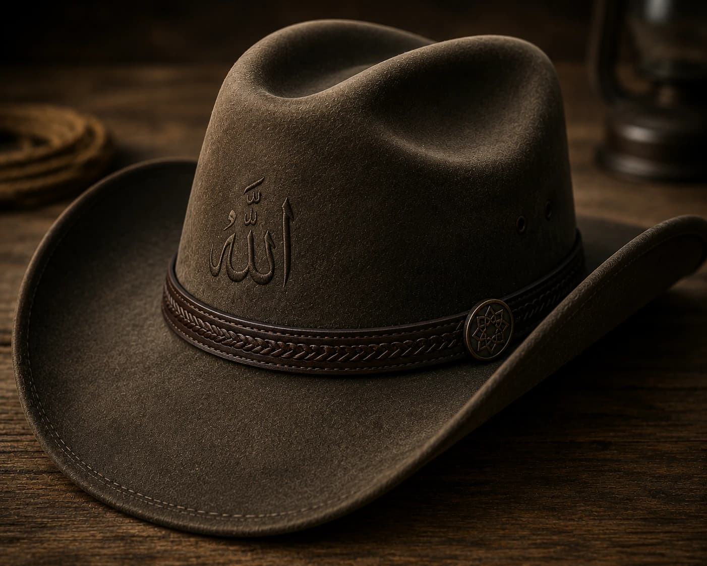 Islam hat: visible flag or faith-inspired design concept